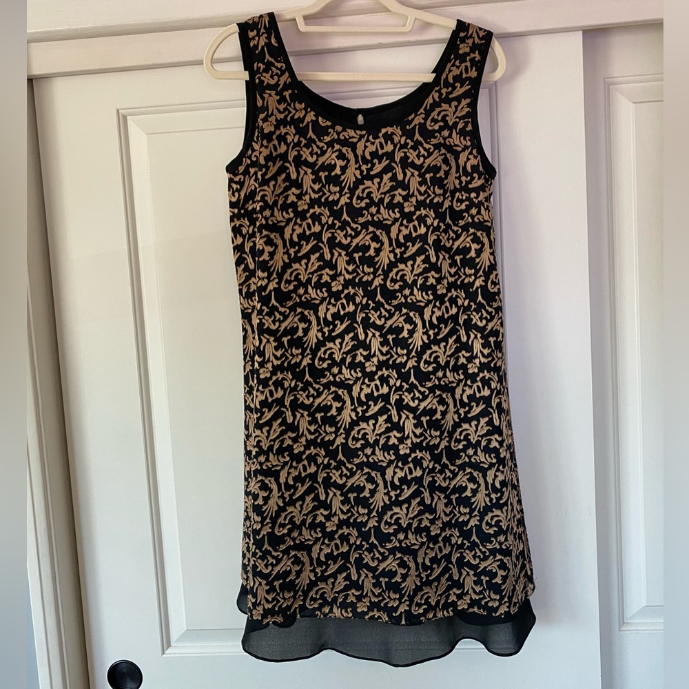 Black and Gold CDC Dress